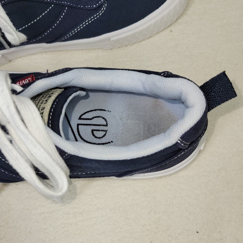 Levis Shoes Womens Naya Size 8.5 Blue 529794 Sneakers Comfort Casual Denim Jean - Picture 15 of 15